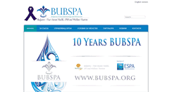 Desktop Screenshot of bubspa.org